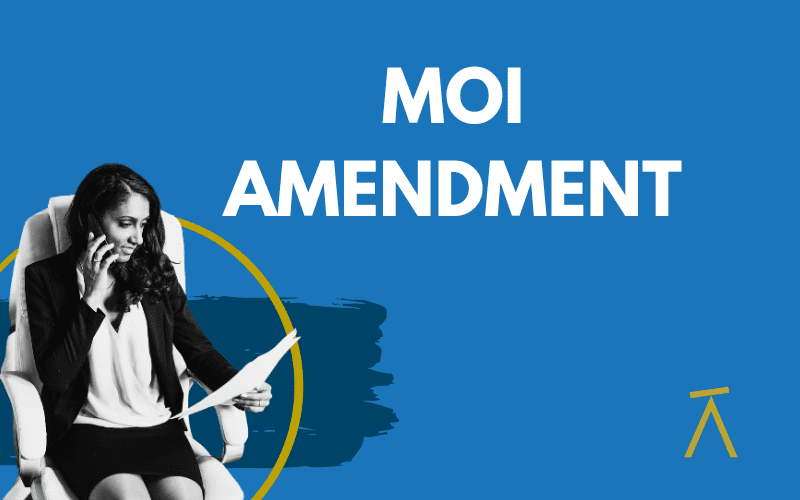Memorandum of Incorporation Amendment